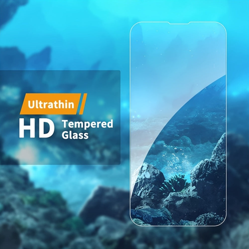 Tempered Glass Screen Protector 5-Pack for iPhone – 9H+ HD Clear, Fingerprint Resistant, Bubble-Free Easy Apply, iPhone 11 12 13 14 15 16 17 Pro Max Plus Air XR X XS Compatible