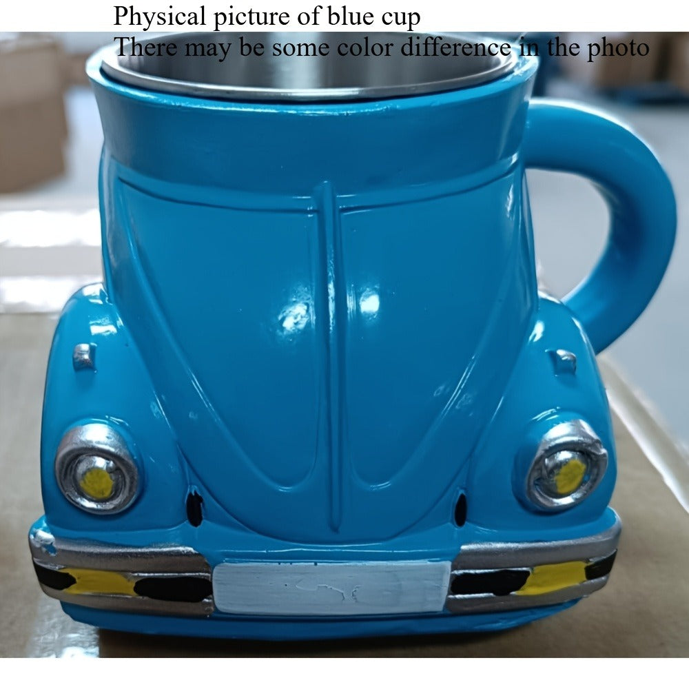 Sports Car Shape Coffee Mug – Fun Novelty Car Shaped Drinking Cup Large Capacity – Unique Tea Cup for Office & Home Decor – Cool Birthday & Christmas Gift for Car Lovers – 6 Colors