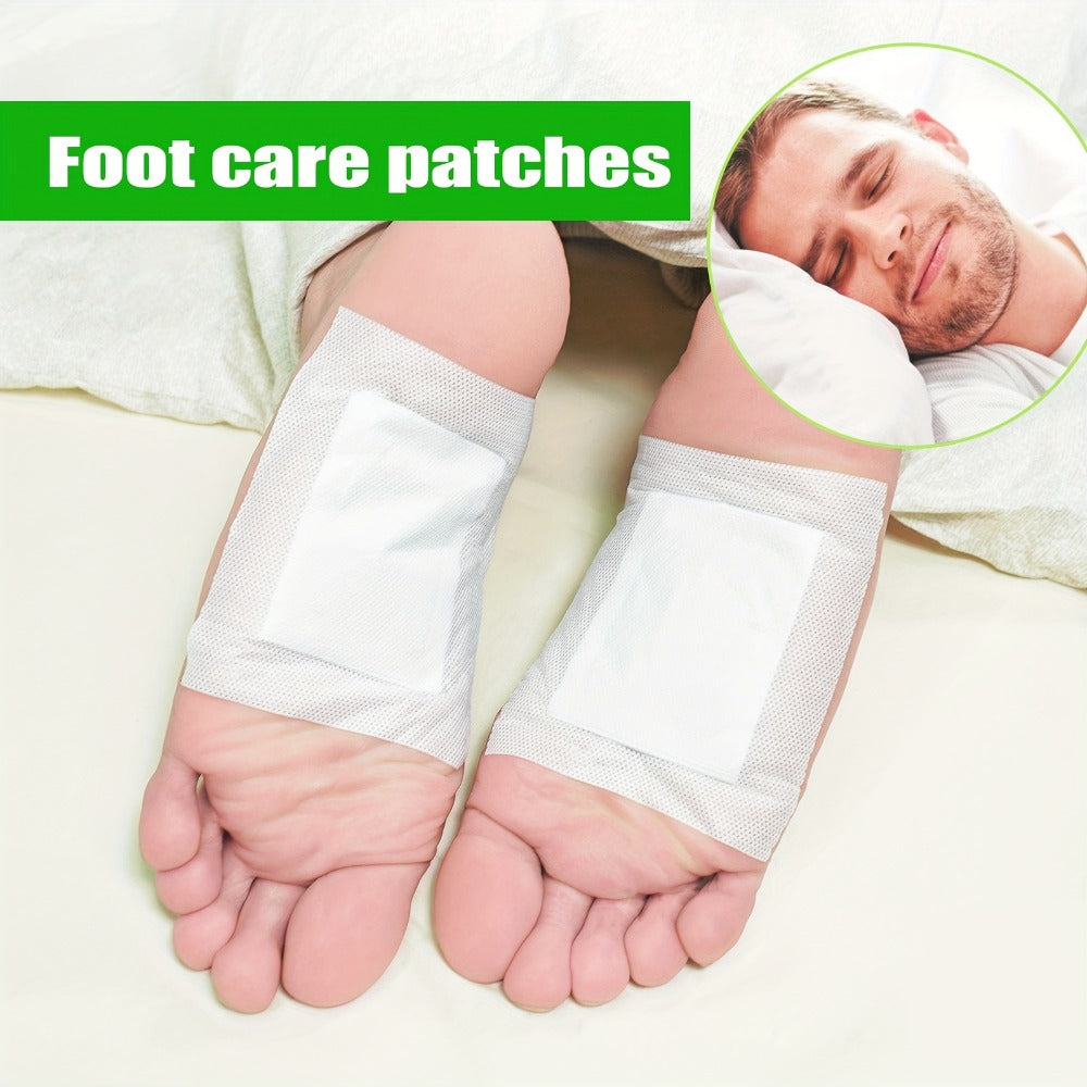 Foot Detox Patches Bamboo Vinegar & Ginger 60 & 160 Pcs - Deep Cleansing Natural Plant Ingredients Alcohol-Free Overnight Moisturizing Foot Pads for Tired Aching Feet - Green Golden Lavender Variants