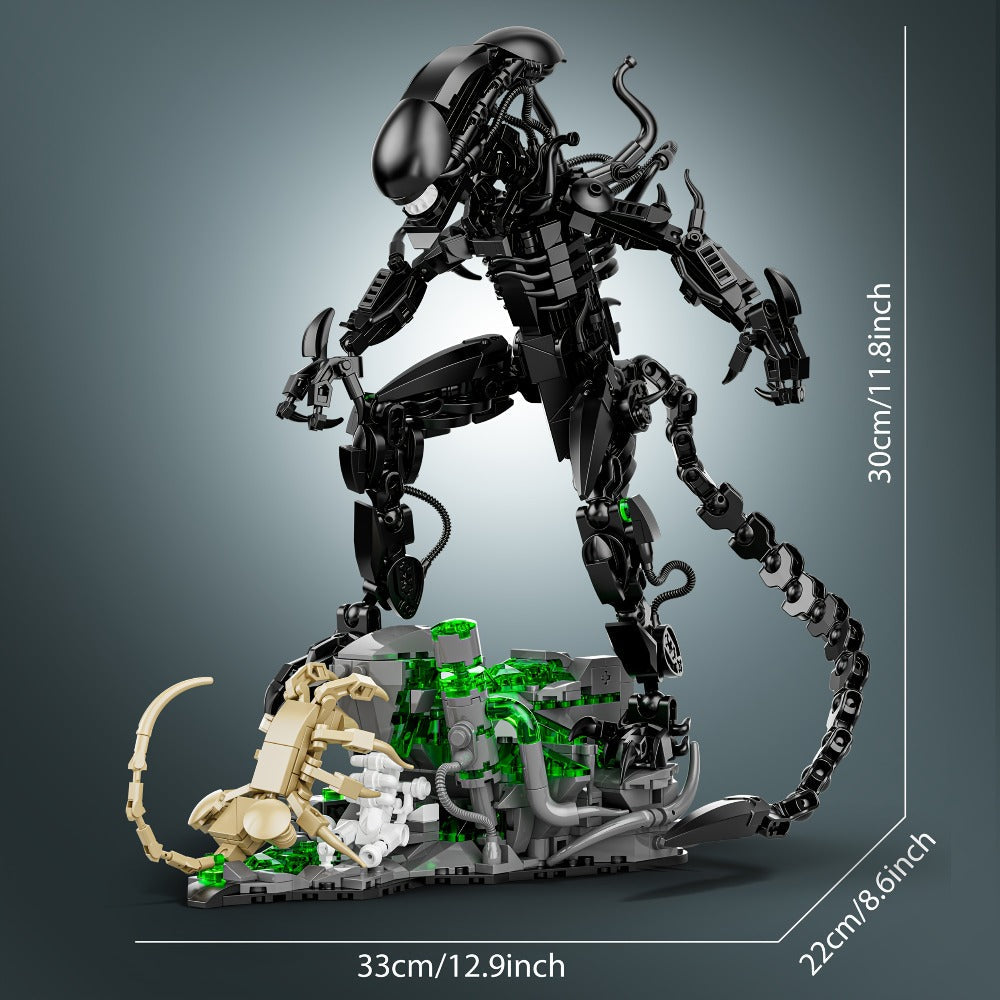958-Piece Alien Beast Building Block Model Kit