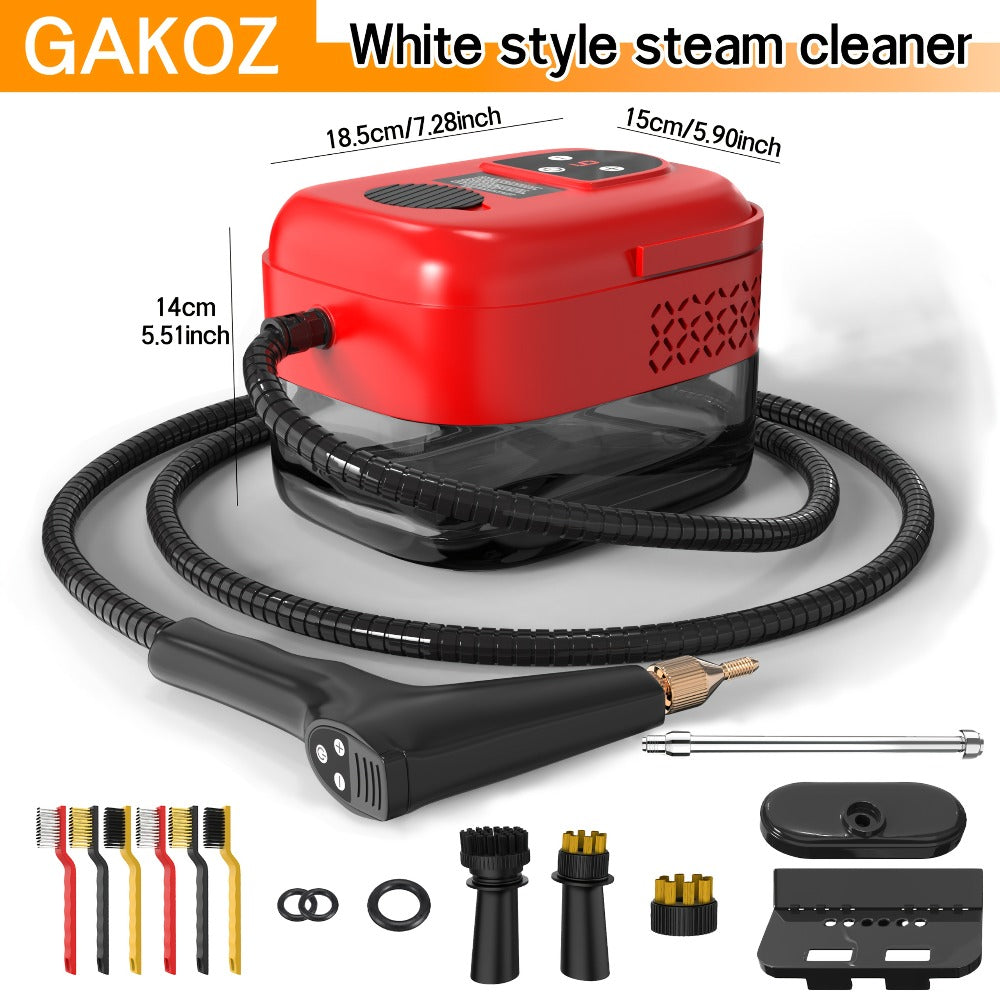 Steam Mop Cleaner Handheld LCD Display Gear Switch 40.58oz Tank One-Key Start for Carpet Kitchen Sofa Upholstery Multi-Model