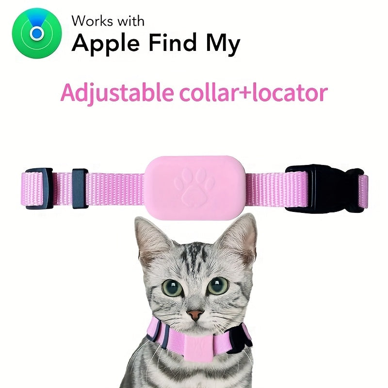 Pet GPS Tracking Collar Dual-System Smart Positioning – Anti-Lost Adjustable Collar Tracker for Cats Dogs & Puppies, Real-Time Location, Lightweight & Durable Design