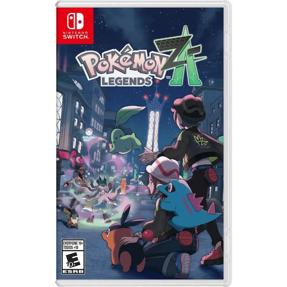 Pokemon Legends Z-A Nintendo Switch Game – English Version (US/AS), Explore Lumiose City in the Latest Pokemon RPG Adventure for Nintendo Switch & Switch 2