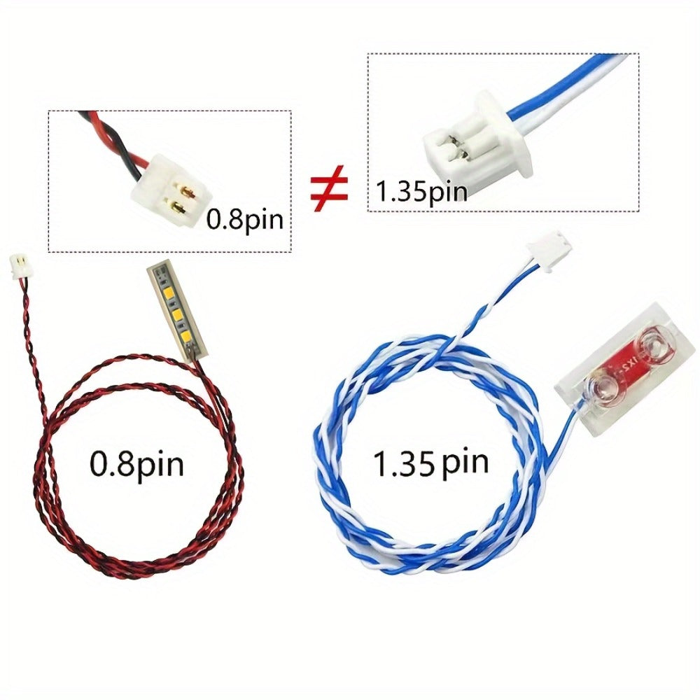 USB Power Cable for Building Block LED Light Kits, 30 or 50 cm
