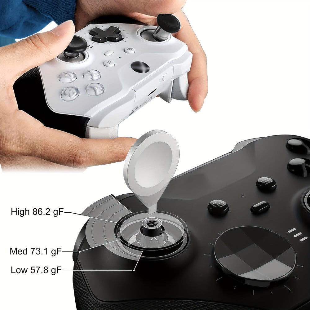 Xbox Elite Controller Series 2 Accessories 13-in-1 Replacement Kit - Paddles Thumbsticks Analog Sticks 2 D-Pads Repair Tool Stainless Steel Parts Set for Xbox Elite 2