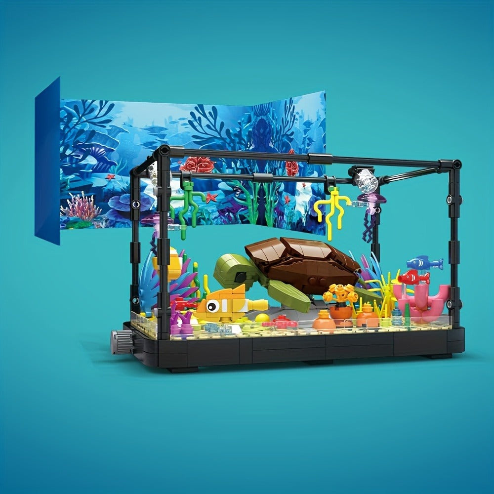Marine Turtle Aquarium Building Block Model Kit MY072