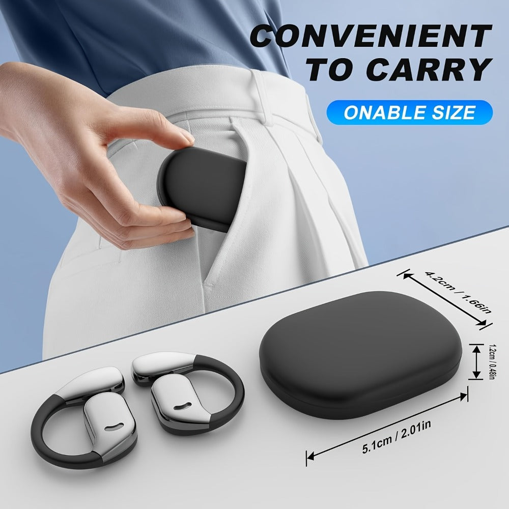 Bone Conduction AI Translation Earphones 156 Languages 3-in-1 Real-Time Wireless Headphones for Travel Business Learning Black Beige Dark Blue Green