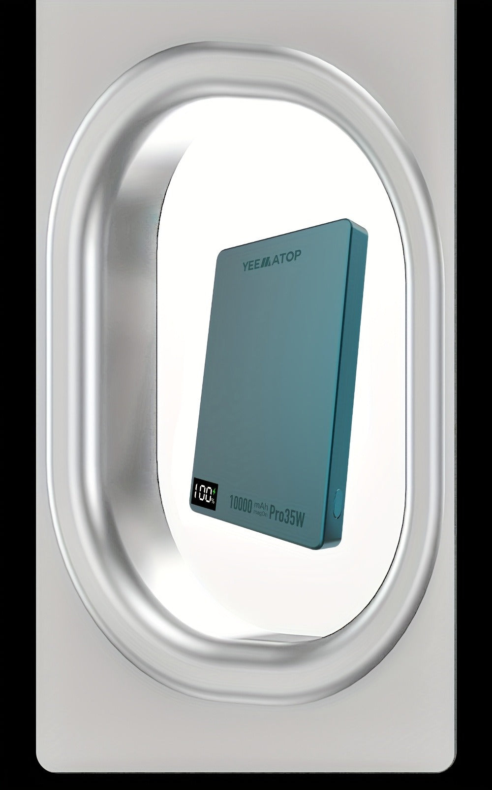 35W USB-C PD Magnetic Power Bank 10000mAh MagSafe Compatible, 30W QC 3.0 Wireless Fast Charging Portable Charger with PPS Support for iPhone 17 16 15 14 13 12 Android Samsung Galaxy