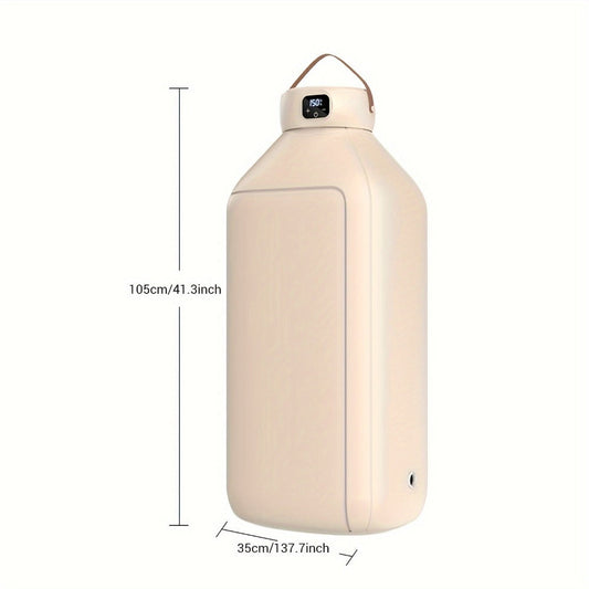 Portable Mini Clothes Dryer 600W with Dual Heat Modes and 1H/2H/8H Timer