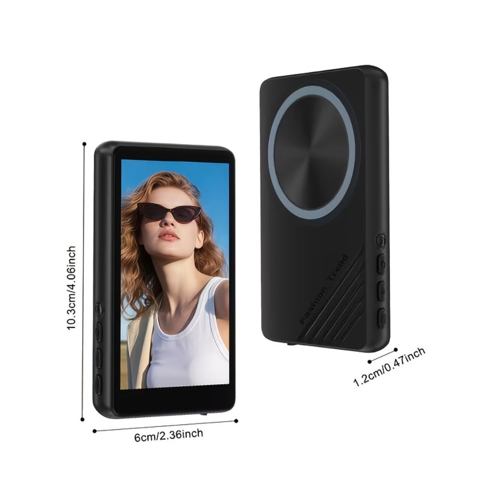 Magnetic Selfie Monitor Screen for Vlogging & Live Streaming – Rear-Facing Main Camera Display for iPhone & Android, High-Resolution Selfie Screen for TikTok, YouTube & Instagram Content Creation