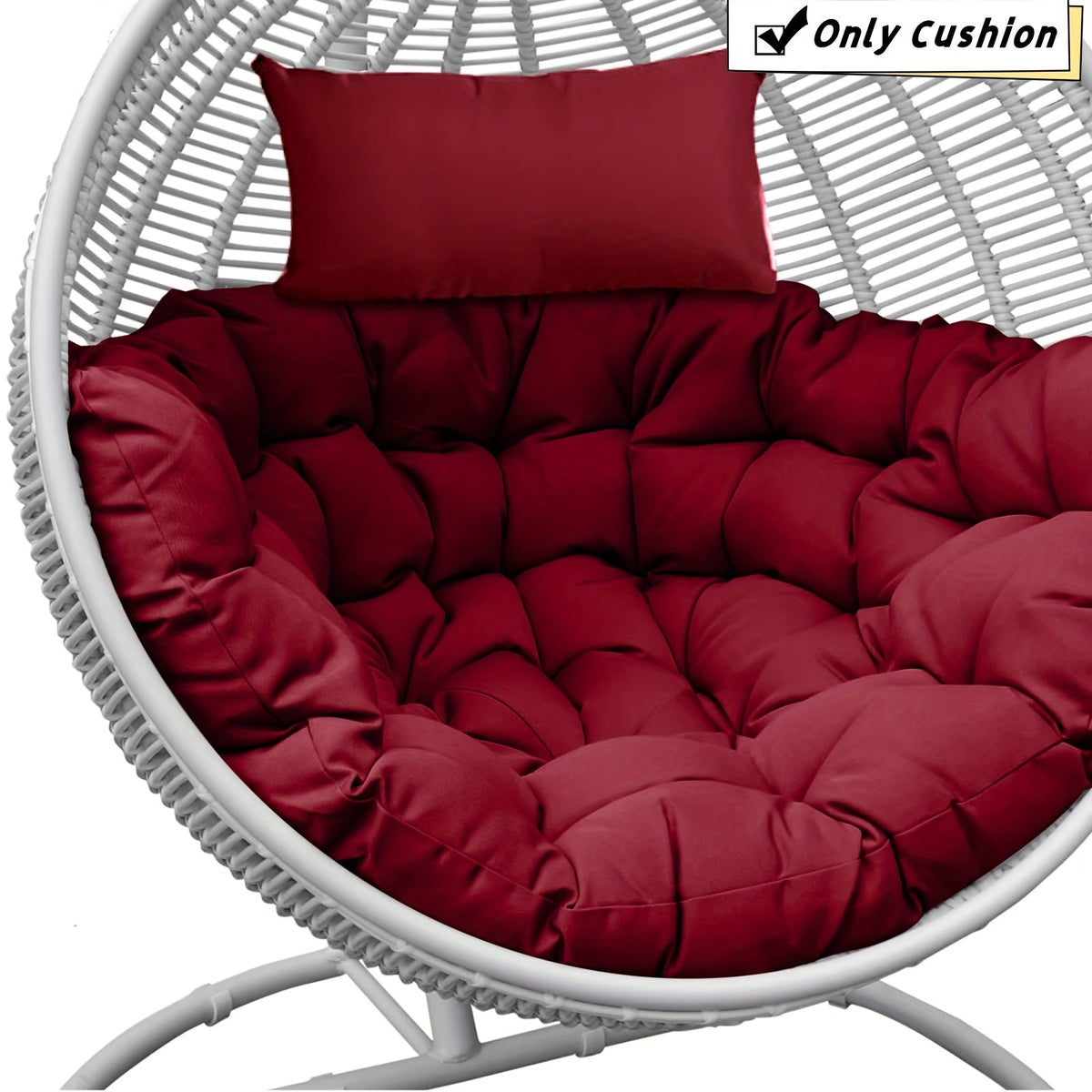 Chair Cushion shown in the Burgundy option