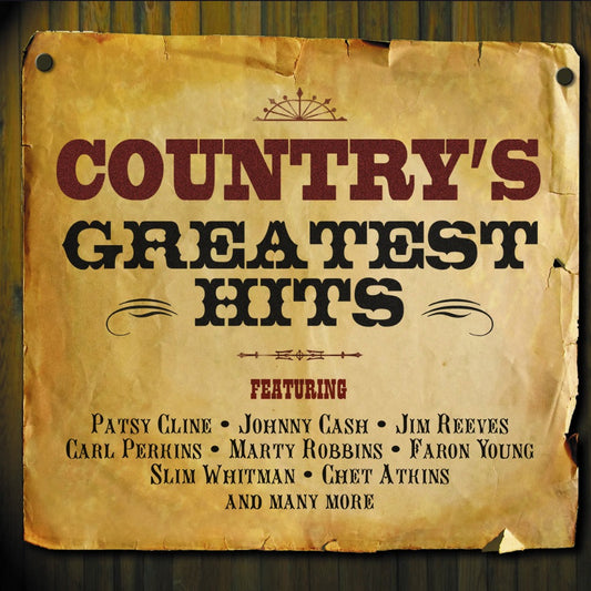 Country’s Greatest Hits 2-CD Set, Classic Country Music Collection detail image