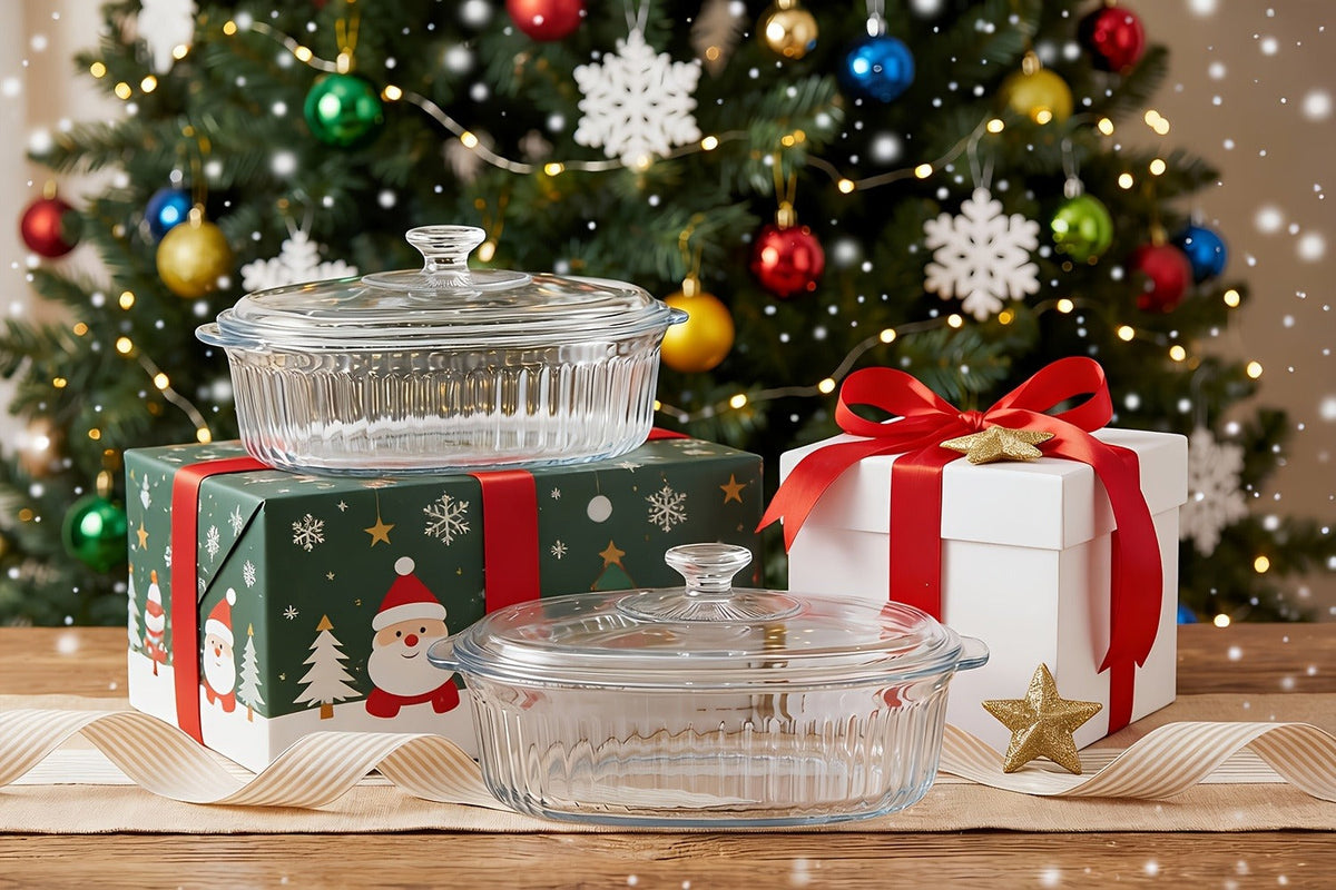 Borosilicate Glass Baking Dish with Lid 96oz – Oval Casserole Pan Microwave Oven Fridge Safe | Multi-Use for Baking, Meal Prep, Grilled Fish, Salad & Food Serving | Kitchen Bakeware with Cover