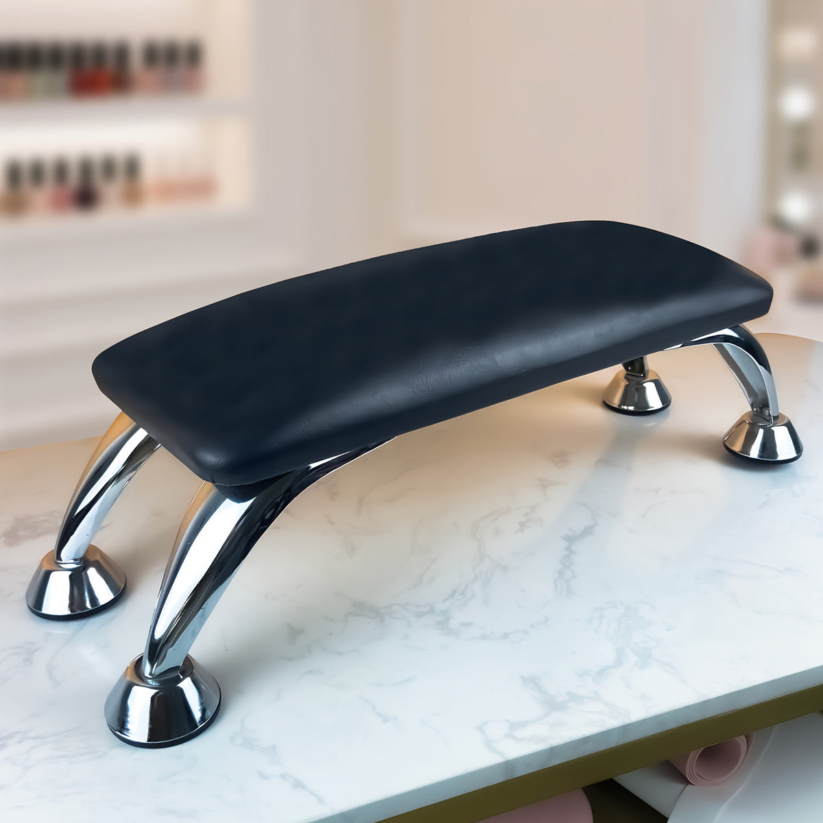 Nail Armrest Hand Pillow Professional Manicure Wrist Rest Cushion for Nail Salon Studio – Soft Hand Rest Support for Nail Tech Pink Black White 1pc or 2pcs