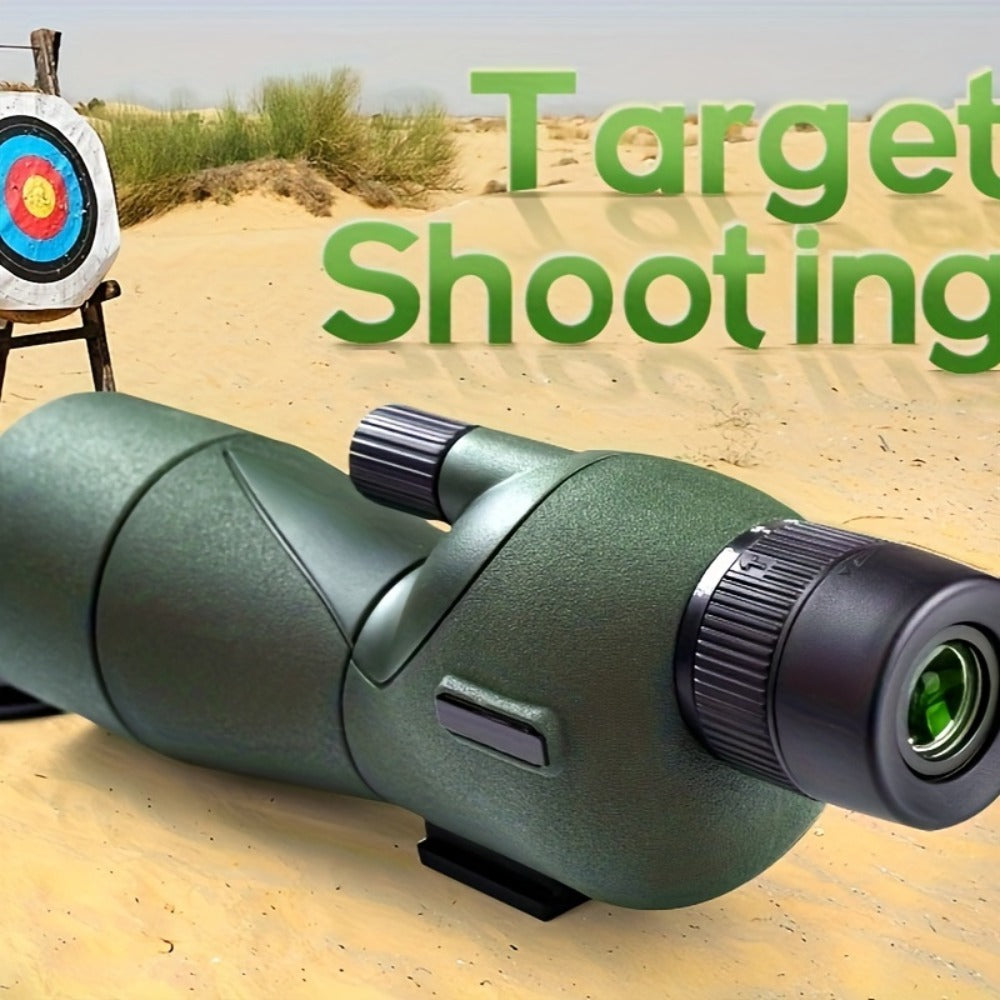25-75x60 Spotting Scope with Tripod, Carrying Bag & Smartphone Adapter | High-Power Variable Zoom Scope for Target Shooting, Hunting, Bird Watching & Outdoor Sports – Best Gift for Dad