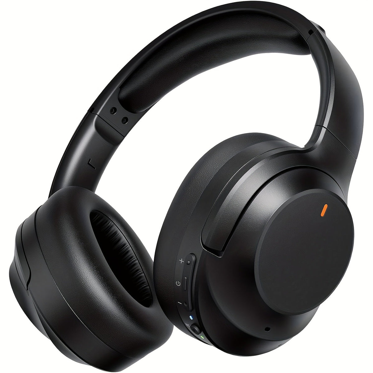 Hybrid ANC Over-Ear Wireless Headphones Hi-Fi Audio 45mm Drivers Memory Foam Ear Cups 30H Playtime ENC Microphone Bluetooth 5.3 for Travel Work Study Home Office