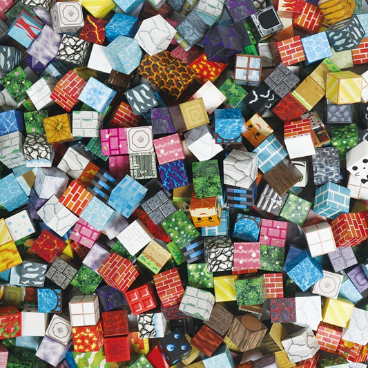 Magnetic Building Tiles with Random 50, 100, 200 or 300-Piece Sets