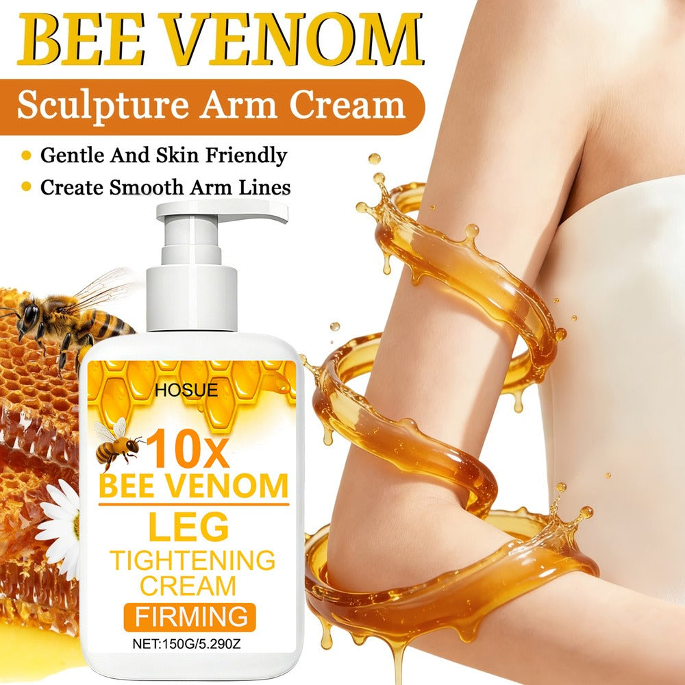 Body Firming Cream with Bee Venom 150g – Non-Greasy Skin Tightening Lotion for Arms, Thighs & Abdomen, Fast-Absorbing Formula Firms & Moisturizes All Skin Types