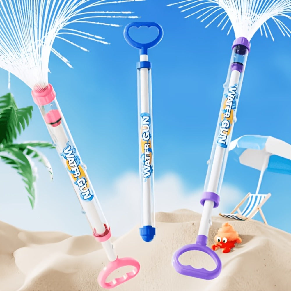 Firework-Shaped Water Gun Set, 3- or 6-Pack for Outdoor Water Play