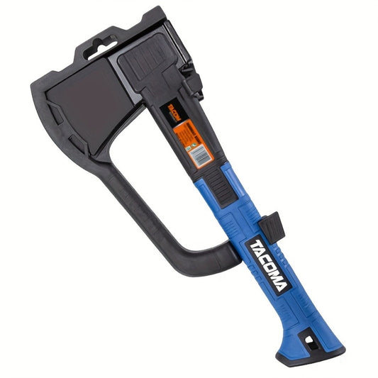 Camping Hatchet with Carbon Steel Head, Blade Cover and Optional Whetstone