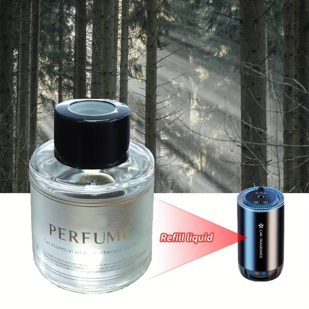 Rechargeable Cordless Car Diffuser with Starry Sky Roof Projection – Ultrasonic Aromatherapy Car Air Freshener, Battery & USB Powered, Fits All Cars, Refill Liquid Available | Auto Interior Gift