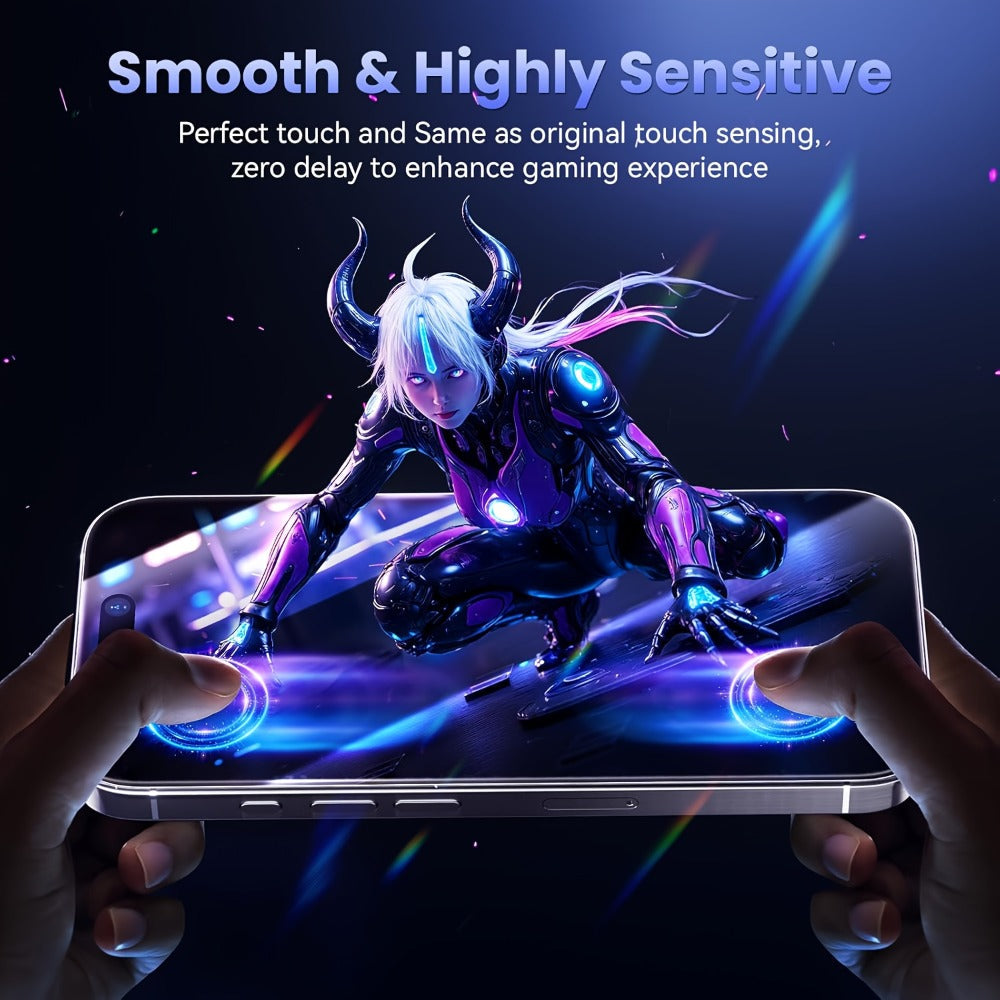 Privacy Screen Protector for iPhone 360° Anti-Peep 9H Tempered Glass – Full Coverage Blue Light Filter, Face ID Compatible, iPhone X XS XR 11 12 13 14 15 16 17 Air Pro Max Plus