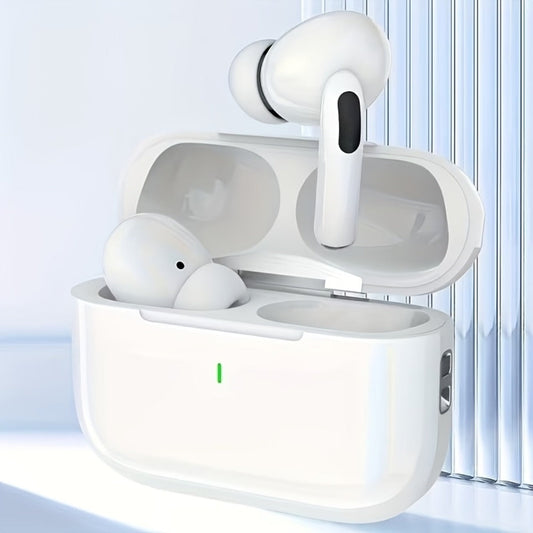 3-in-1 Wireless Earbuds Standard Translation Screen Model In-Ear Earphones Charging Case HD Calling Long Battery Life Ergonomic Compact Lightweight for Learning Study Travel Daily Use