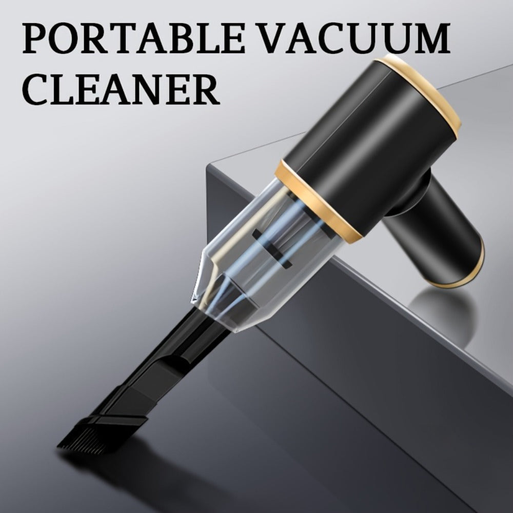 2-in-1 Wireless Handheld Vacuum Cleaner Blow & Suction with Upgraded Aluminum Fan, Multiple Attachments – Cordless Portable Vacuum for Computer, Car, Home, Office & Pet Hair, Ready to Use Out of Box