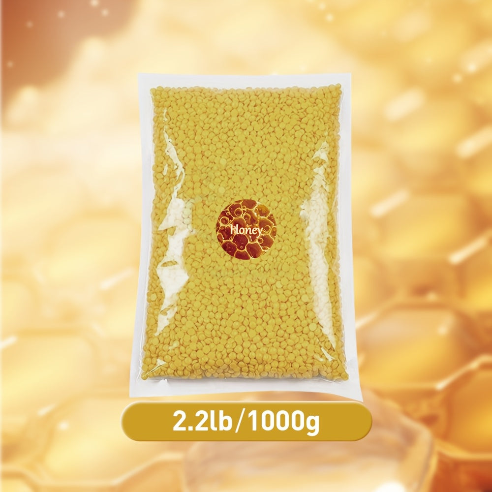 Brazilian Wax Beads 6 Colors 1000g Hard Wax Beads for Hair Removal No Strip Full Body Bikini Face Legs Underarms At-Home Waxing Kit for Women Men 2.2lb Bulk Depilatory Wax Bead Set