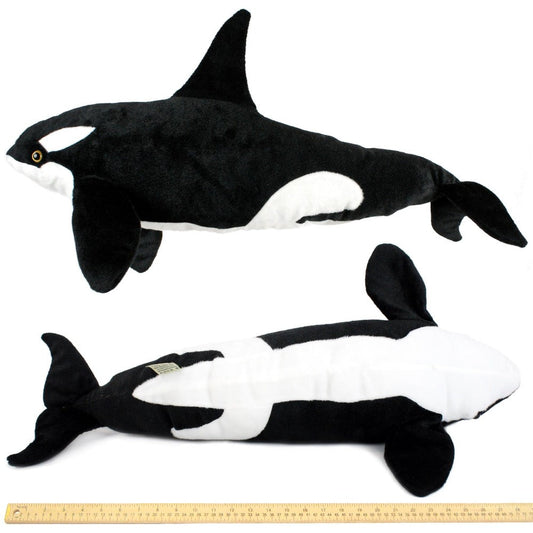 Orca Stuffed Animal, 28-Inch Octavius Killer Whale Plush by Viahart