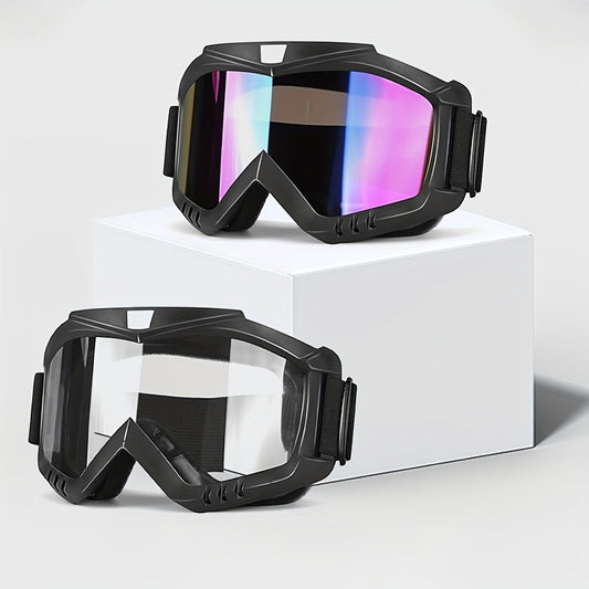 Ski Goggles 2-Pack with TPU Frames, Adjustable Straps and Three Lens Combination Options