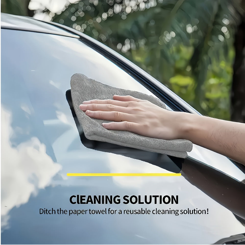 Microfiber Cleaning Cloths 110 Pack – Bulk Household Car Towels, Absorbent Non-Shedding Lint-Free Rags for Kitchen, Auto, Home Deep Cleaning