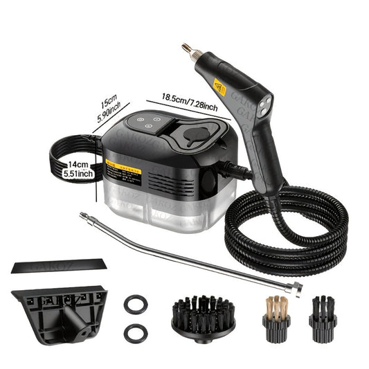 Handheld Pressurized Steam Cleaner for Home Cleaning with Model & Accessory Options