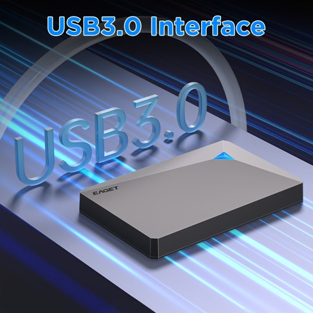 Portable External Hard Drive 250GB 500GB High Speed USB for PC Mac Laptop PS4 Xbox One – NTFS Plug and Play Video Music Photo Backup Storage Hard Disk Drive