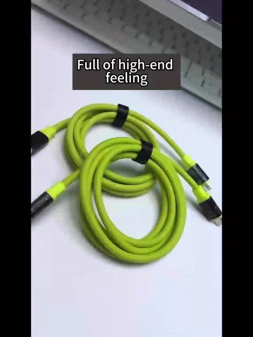 2-Pack USB-C to USB-C Super Fast Charging Cable with Data Transfer, Matcha Green, for Android Samsung Galaxy Google Pixel Xiaomi Redmi OPPO Vivo, Home Travel Car Charger Cord