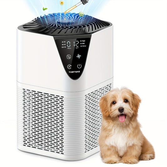 H13 HEPA Air Purifier MB-025 with LCD PM2.5 Display, Sleep Mode and Aromatherapy Pad