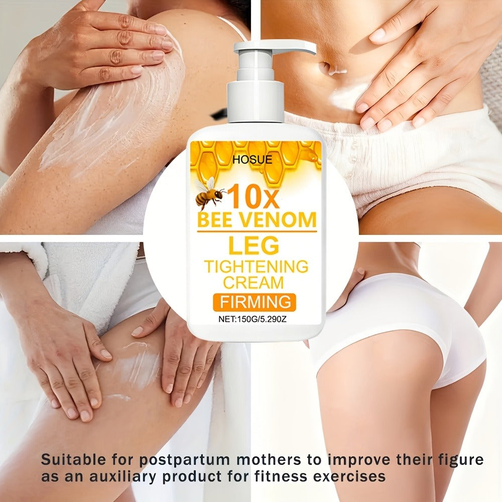 Body Firming Cream with Bee Venom 150g – Non-Greasy Skin Tightening Lotion for Arms, Thighs & Abdomen, Fast-Absorbing Formula Firms & Moisturizes All Skin Types