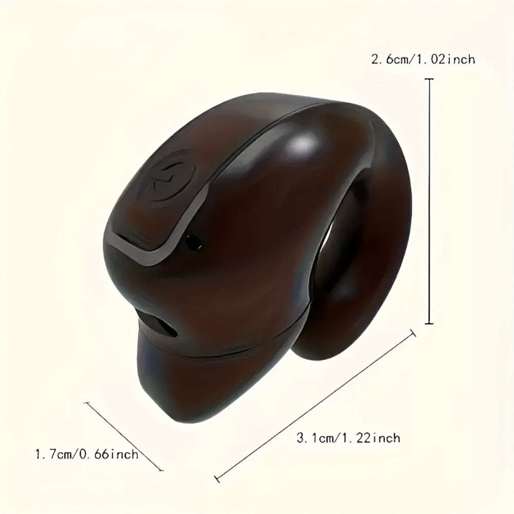 Lightweight Noise Cancelling Wireless Earbuds Handsfree Calls, Stylish Portable In-Ear Headphones USB Type-C Charging 5H Battery Life, Compatible with Smartphones, Perfect Gift for Men Women