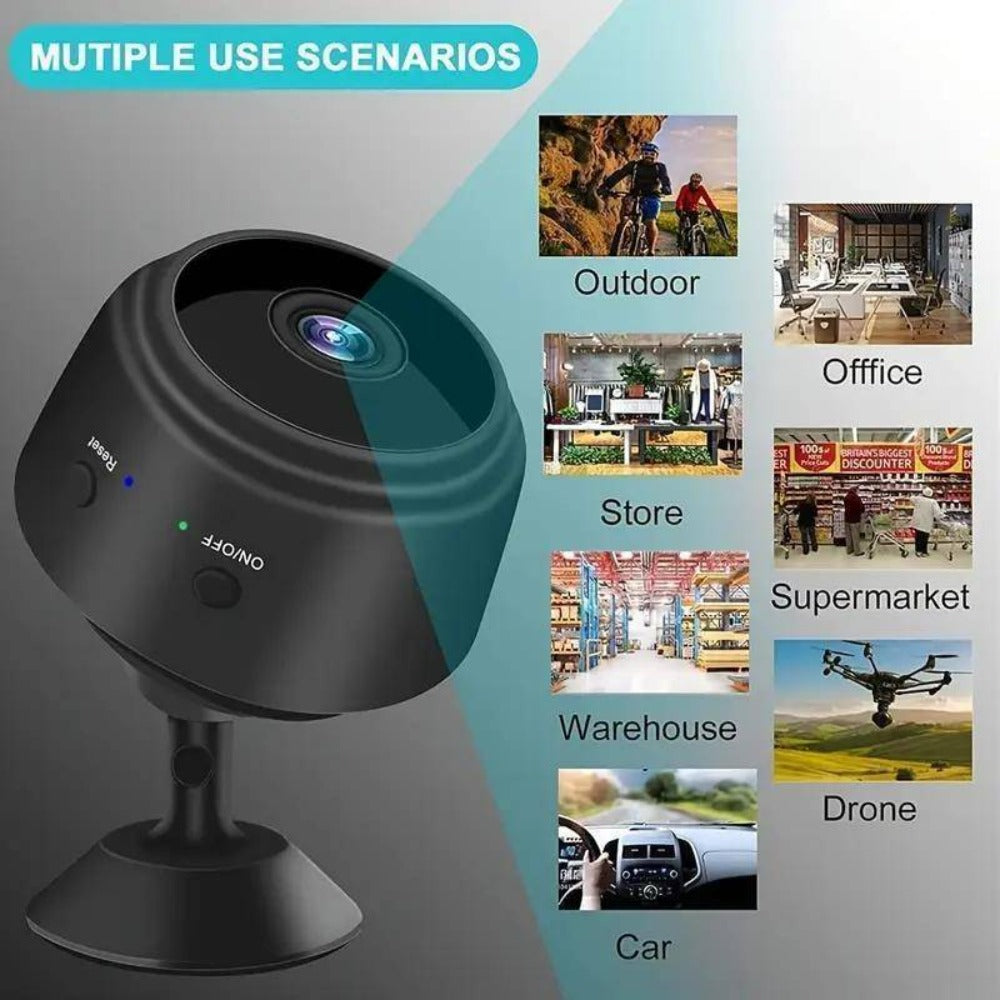 Wide-Angle Security Camera 1080P Rechargeable Battery, Multi-Pack 2/4/5/9/12 Options, Dual-Band 2.4G/5G WiFi, USB Charging, Remote Wireless Monitoring – Scalable Home Surveillance System