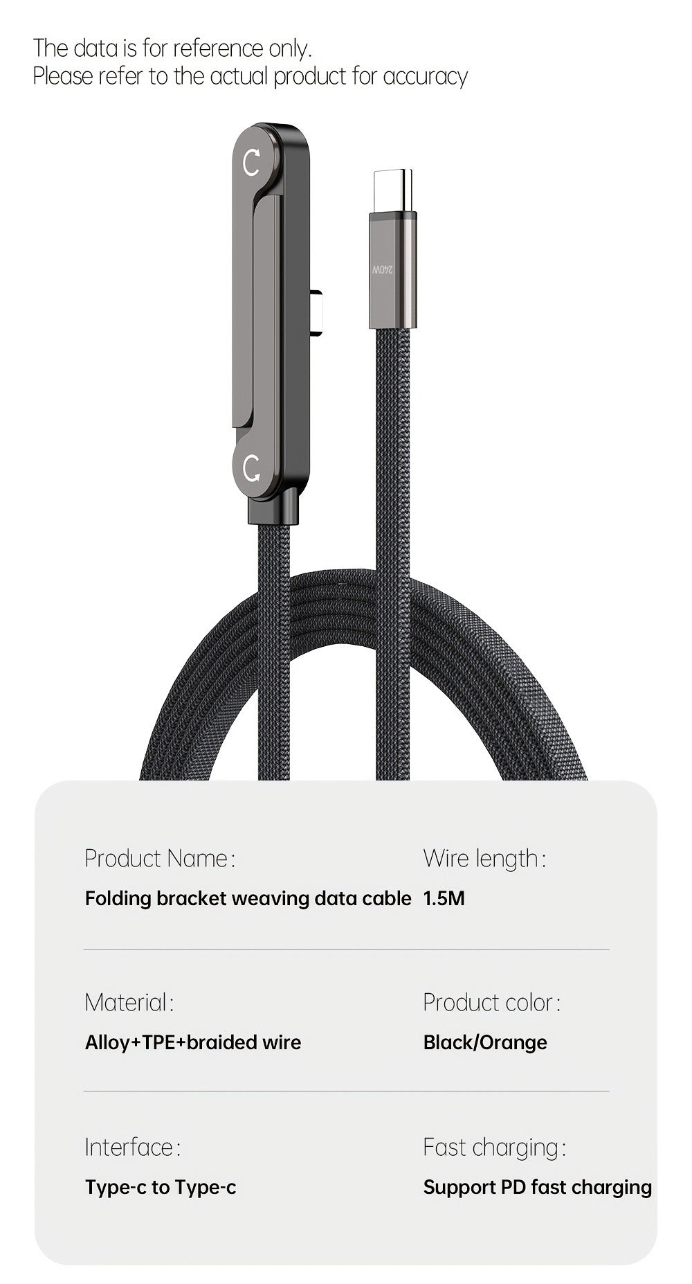 Type-C Fast Charge Cable for iPhone 17 16 15 Pro Max – USB-C to USB-C Charger Cord for Samsung Galaxy S25 S23 Ultra Xiaomi Android MacBook iPad | PD Phone Charging Cable Holiday Christmas Gift