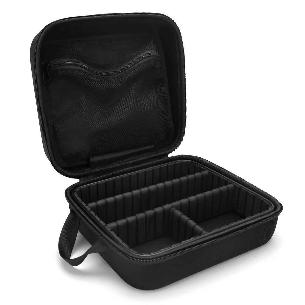 Hard Shell Barber Case Portable – Hair Clipper Trimmer Beauty Tools Organizer Travel Storage Bag Barbershop Styling Kit Carrying Case for Professional & Home Grooming