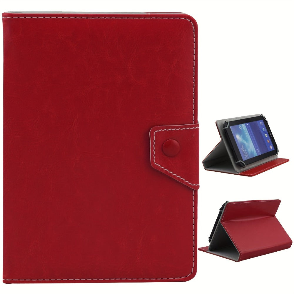 Tablet Sleeve Case 7 8 Inch Universal with Magnetic Closure, Soft Microfiber Interior Anti-Shock Stand Support, Protective Cover Compatible with Most Android Tablets & iPad Mini 7/6/5 – Multiple Colors Dark Blue Black Rose Red Green