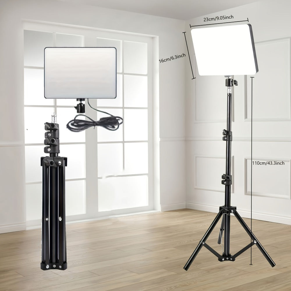 10 Inch Desktop Ring Light with Phone Stand | Soft Beauty Fill Light for Live Streaming, Makeup, Video Recording, Selfie & Indoor Face Lighting for Content Creators