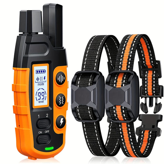 Dog Training Collar with Remote, 4,000-ft Range & 3 Modes, 1 or 2 Collars