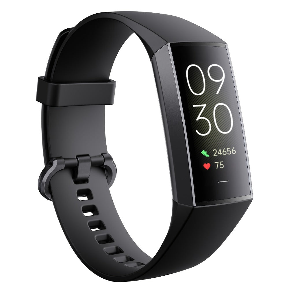 AMOLED Smart Band 1.1" Always-On Display, 14-Day Battery Life, 25 Sport Modes, Heart Rate & Sleep Tracker, 100+ Watch Faces, Ultra-Thin Fitness Watch, Weather & Music Control – For Men & Women