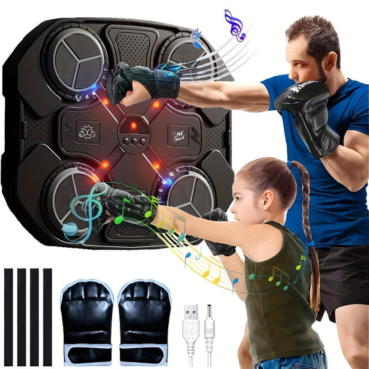 Boxing Reaction Target with USB Power for Speed and Rhythm Training, Black