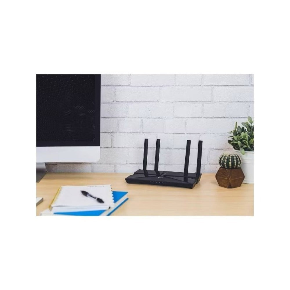 TP-Link Archer AX1450 WiFi 6 Router Dual Band 1.45 Gbps - AX1450 OFDMA MU-MIMO Beamforming, Gigabit Ports, 4K HD Streaming Gaming, Works with Alexa, Tether App Setup, Backward Compatible