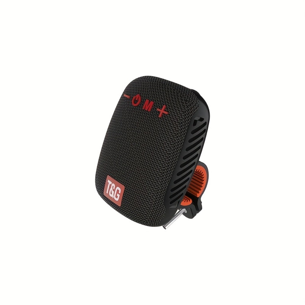 T&G 392 IPX5 Waterproof Cycling Bluetooth Speaker – Compact Outdoor Wireless Speaker with TWS Stereo, FM Radio, TF Card & USB Drive Support, Type-C Charging, Compatible with Phone & Tablet