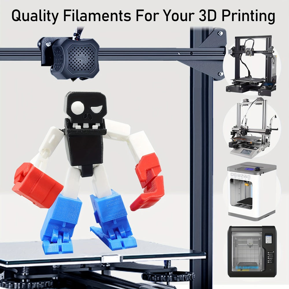 Engineering-Grade PETG Filament 1.75mm 1kg Tangle-Free – High-Speed Precision Strong Tough 3D Printing Filament 2.2lb Neat Winding Full Spool | FDM Compatible Functional Parts Prototypes Outdoor Use
