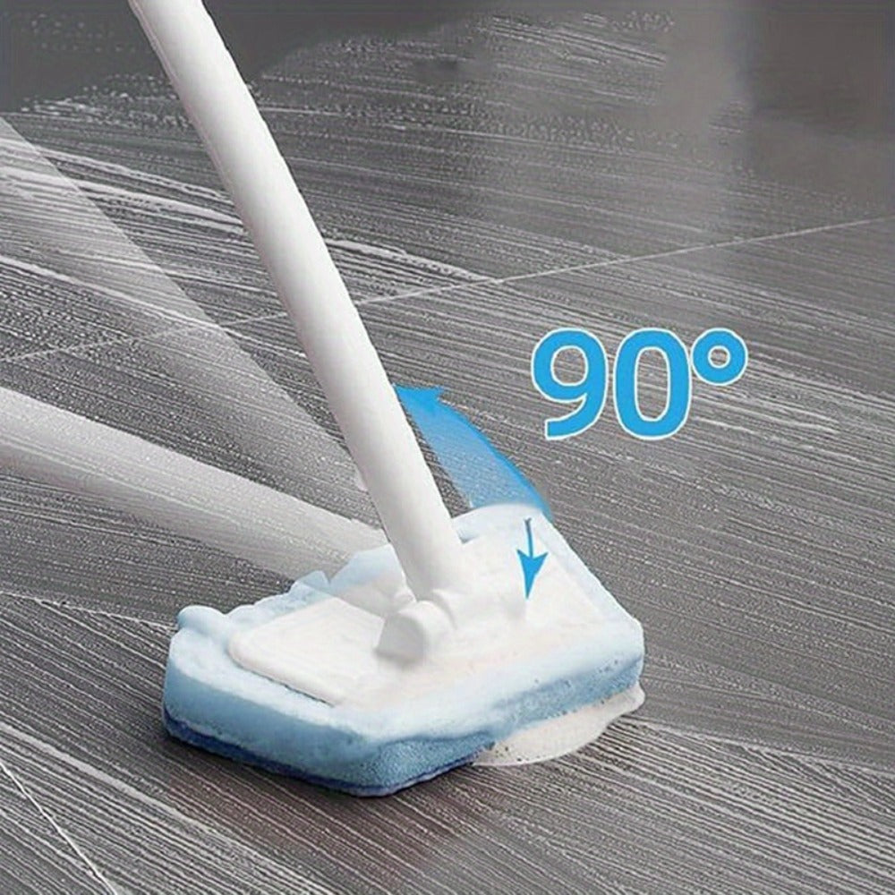 Shower Cleaning Brush Set with Replaceable Heads 7/11/16pcs - Bathtub Brush Wall Tile Brush Floor Brush Window Glass Cleaner, Detachable Decontamination Scrubber for Bathroom Shower Grout & Tub